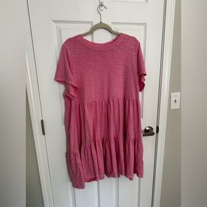 Old Navy Pink XL Tshirt Dress
